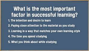 importance of learning