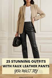 Elevate Your Style: Leather Pants Outfit Inspiration for Every Occasion